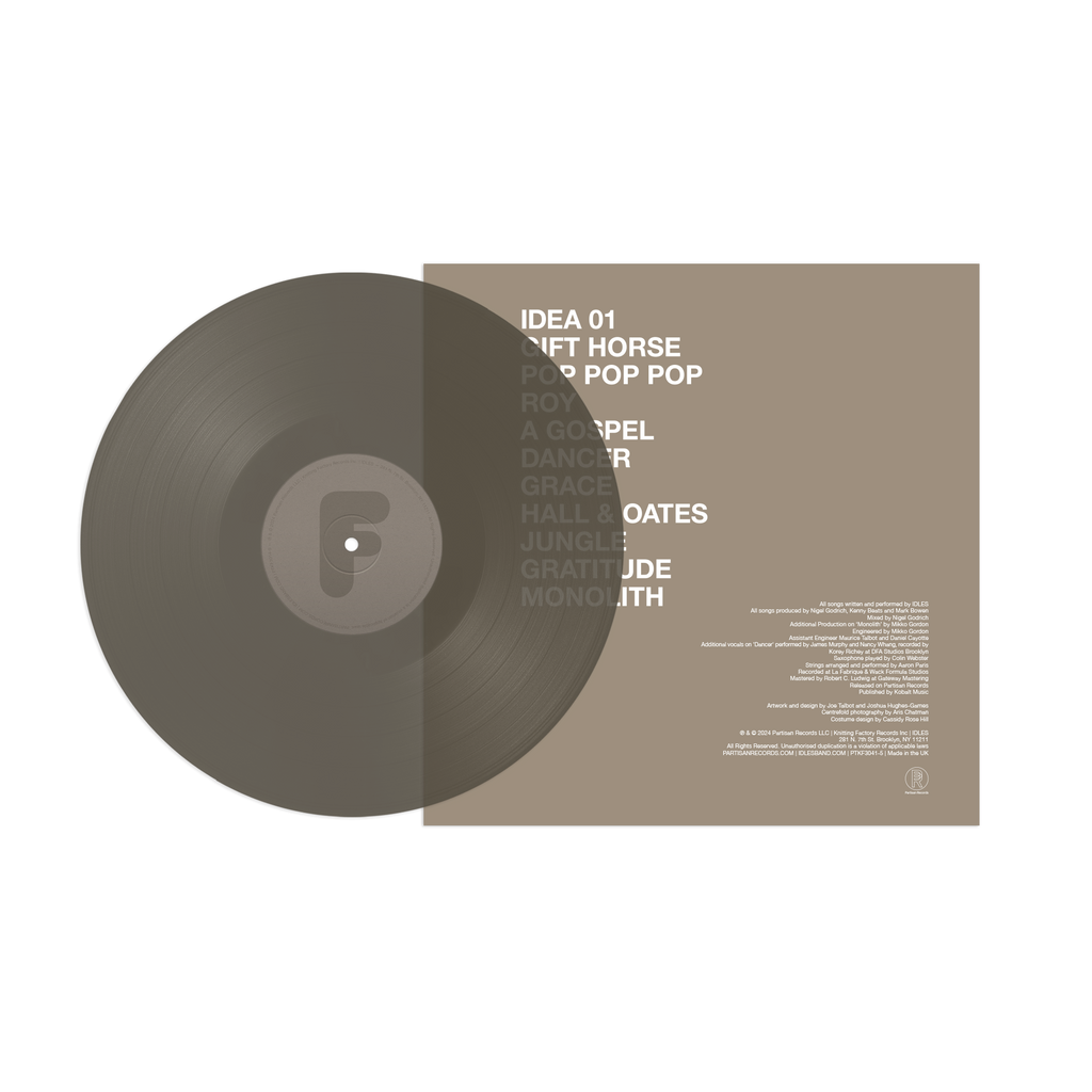 TANGK: Limited Collector’s Translucent Smoke Vinyl LP (w/ PVC Sleeve)