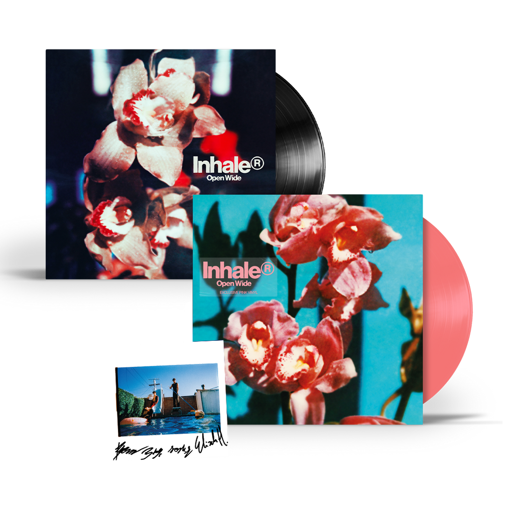 Open Wide: Limited Pink Vinyl LP, Black LP + Signed Art Card
