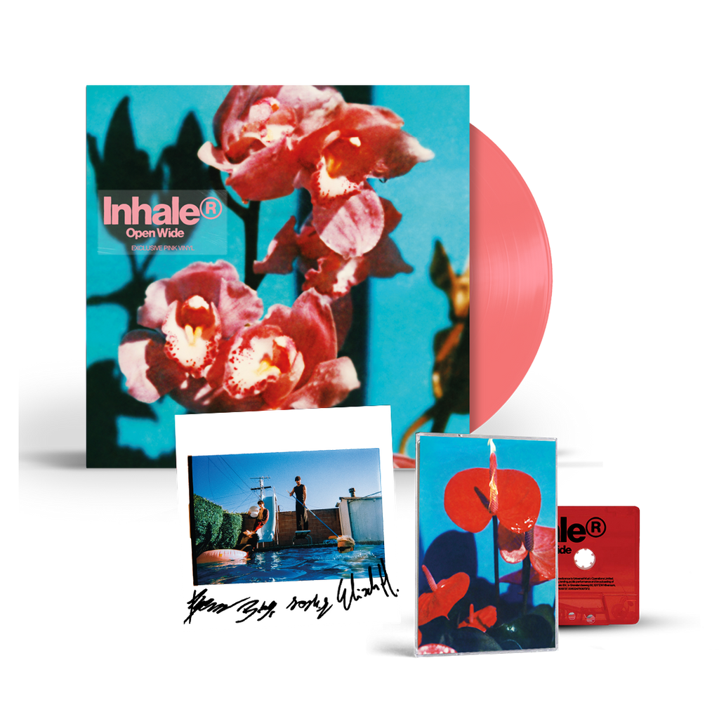 Open Wide: Limited Pink Vinyl LP (w/ Alt Sleeve), Cassette + Signed Art Card