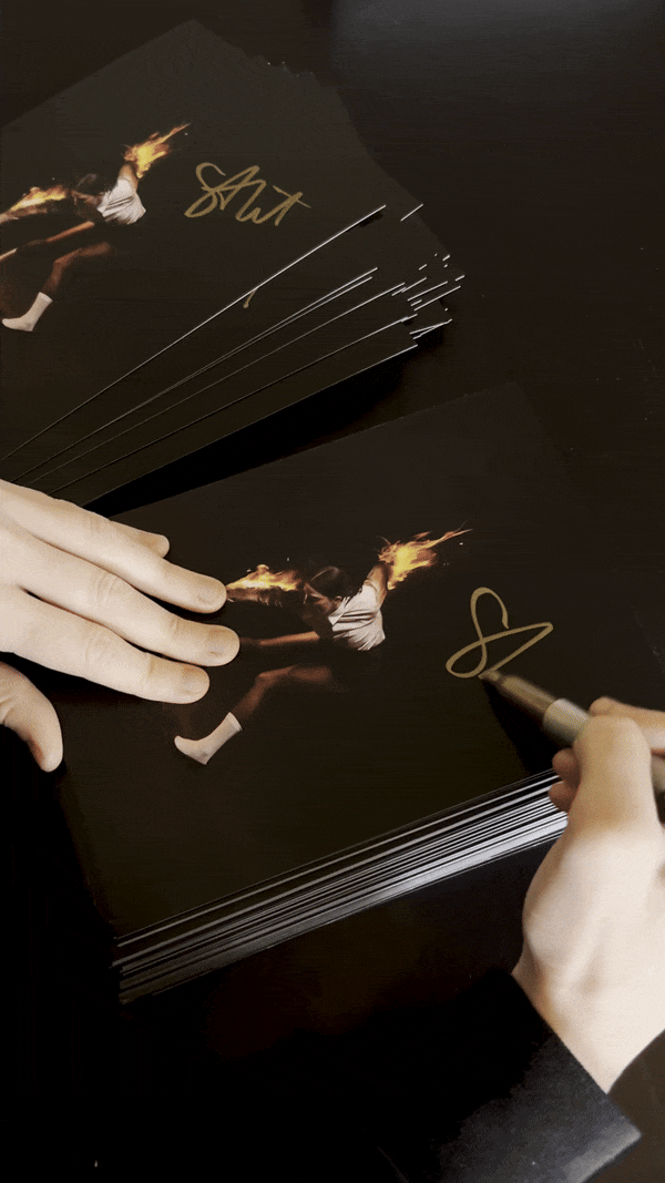 All Born Screaming: Limited Red Vinyl LP + Signed Art Card