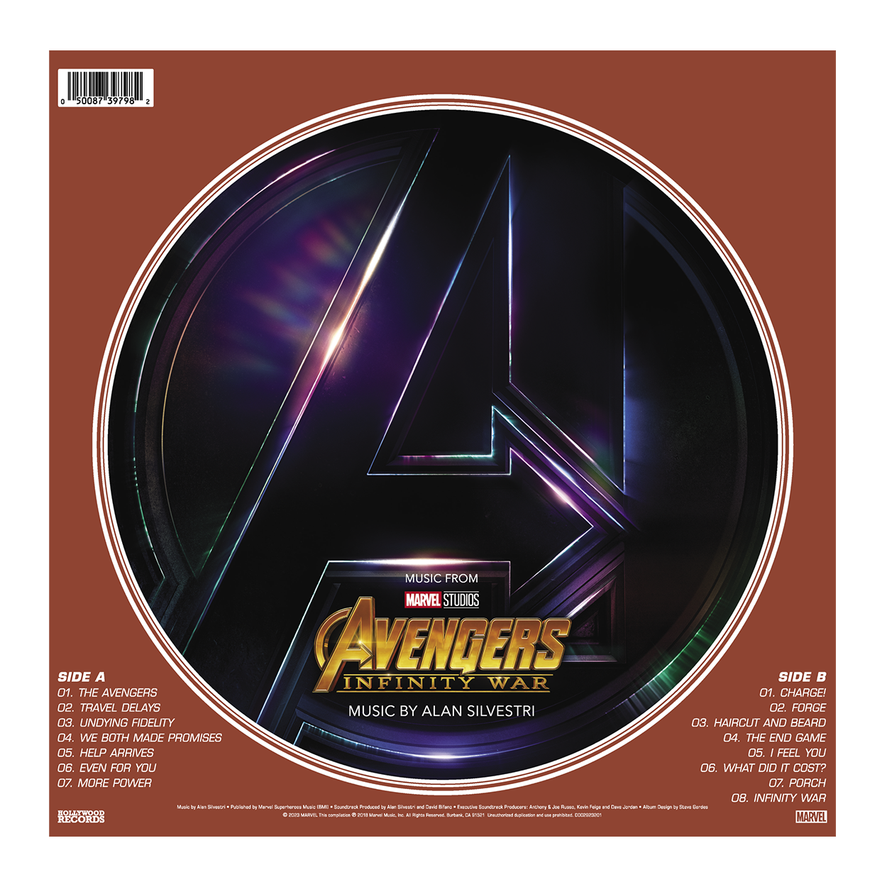 Avengers - Infinity War: Picture Disc Vinyl LP