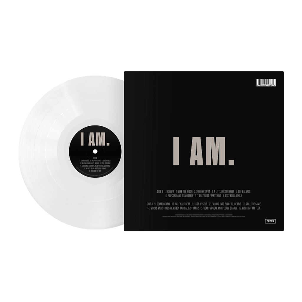 I AM. - White Vinyl