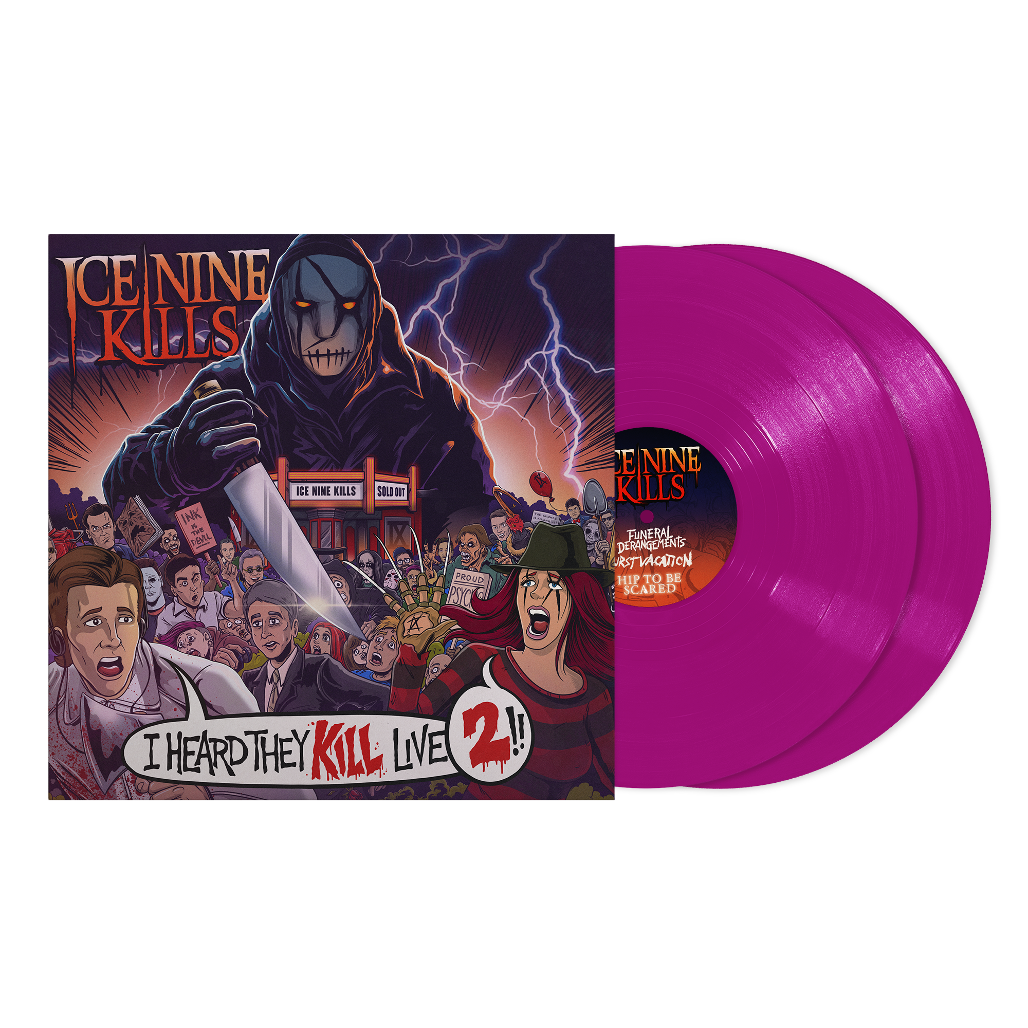I HEARD THEY KILL LIVE 2: Violet Vinyl 2LP