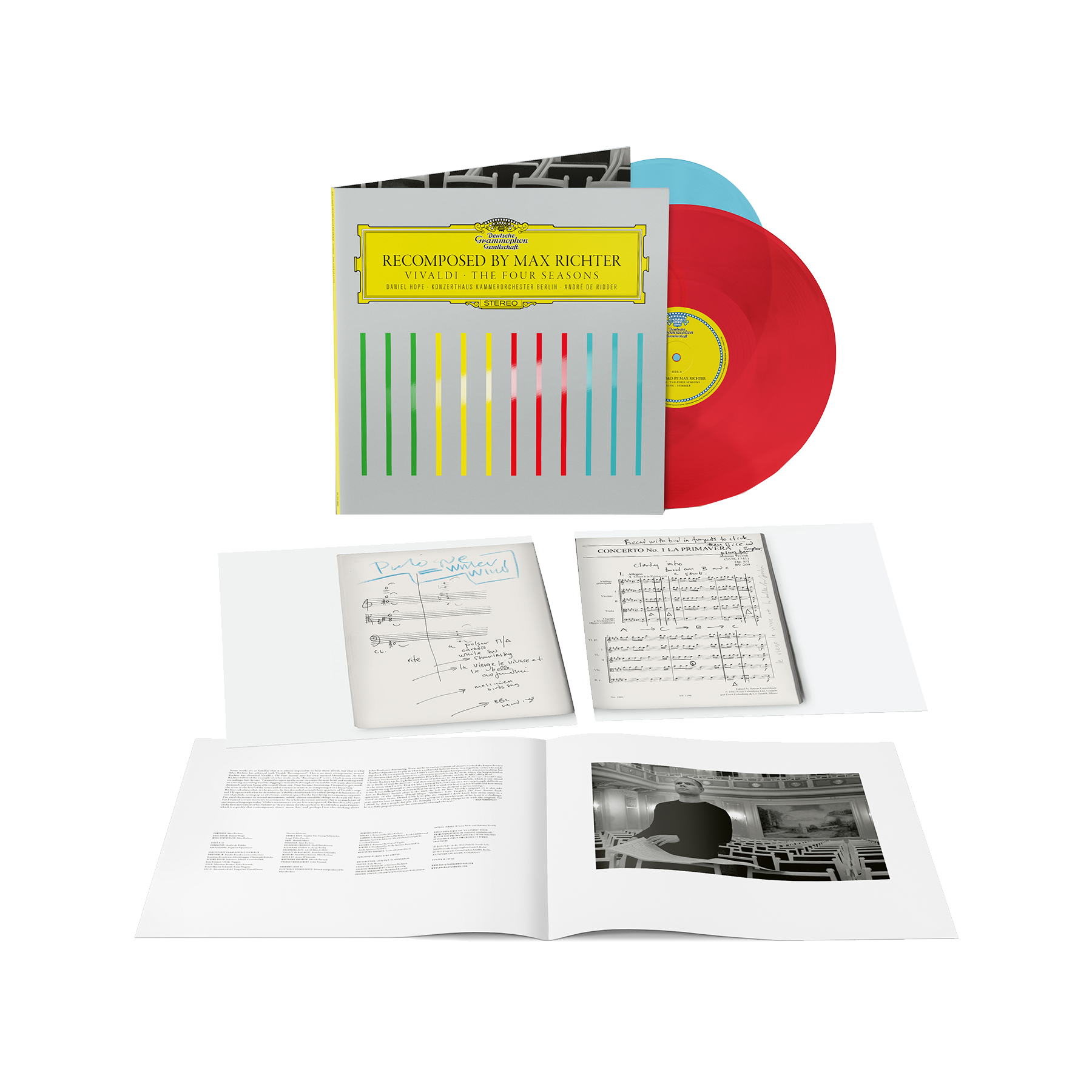 Vivaldi Recomposed - Anniversary Edition: Exclusive Transparent Red & Turquoise Vinyl 2LP