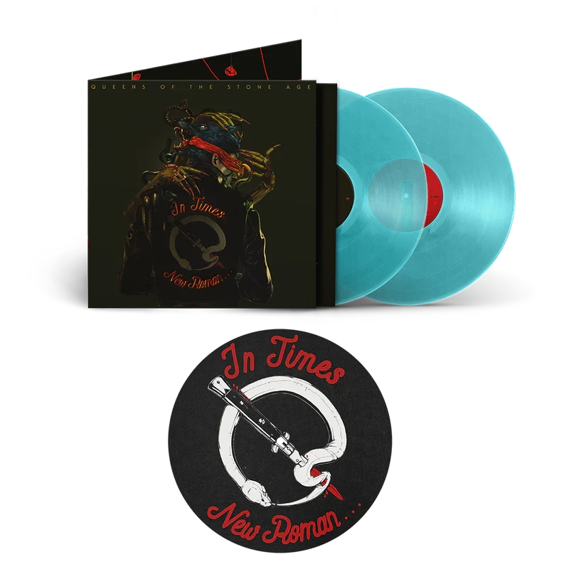In Times New Roman... Translucent Blue Vinyl 2LP + Slipmat