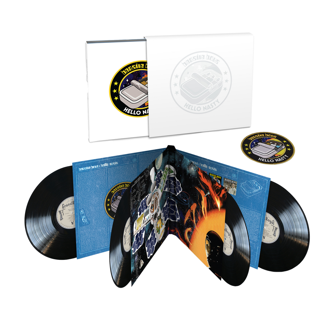 Hello Nasty: Deluxe Edition Vinyl 4LP + Sardine Can Ringer T-Shirt