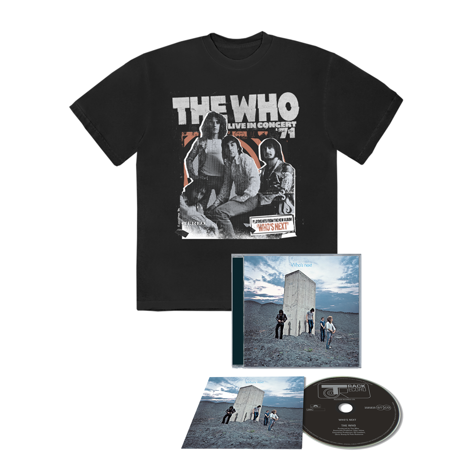 Who's Next (50th Anniversary): CD + T-Shirt