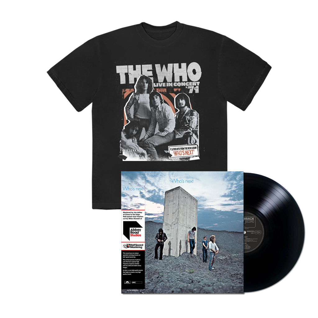 Who's Next (50th Anniversary): Exclusive Half-Speed Master Vinyl LP + T-Shirt