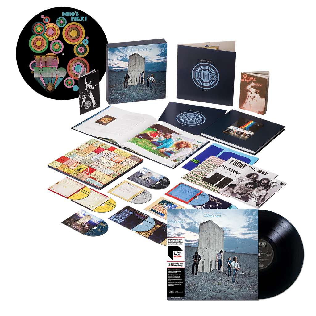 Who's Next (50th Anniversary): 10CD Box Set, Exclusive Half-Speed Master Vinyl LP + Slipmat