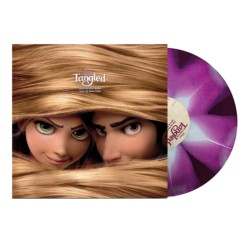 Songs From Tangled: Limited Stargazer Lily and Ivory Colour Vinyl LP.