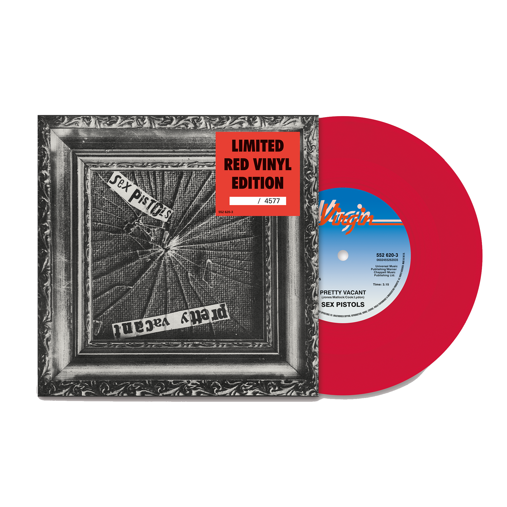 Pretty Vacant: Red Vinyl 7" Single