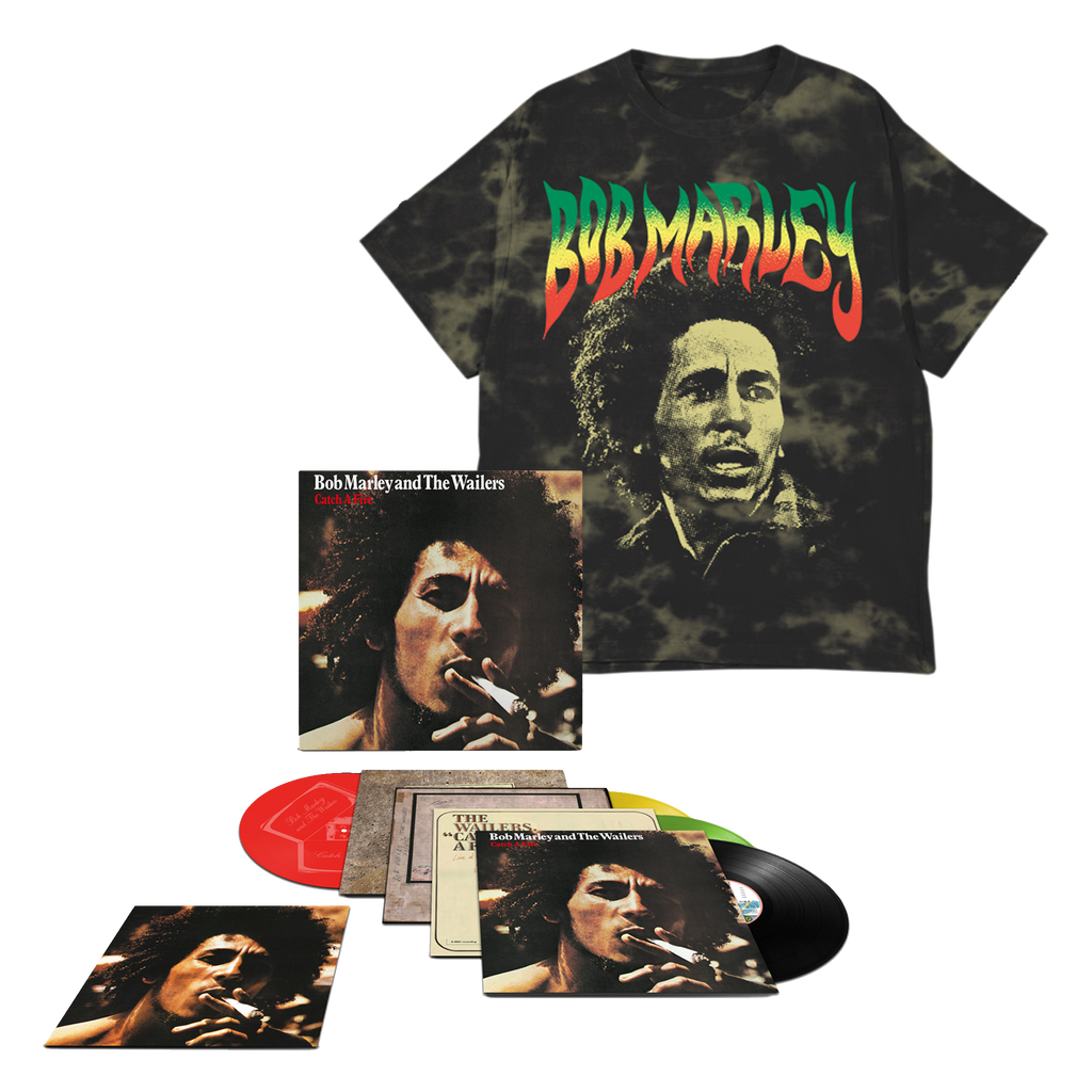 Catch A Fire (50th Anniversary): Exclusive Colour Vinyl 3LP/12" + Tie Dye T-Shirt