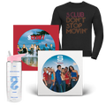 S Club + Sunshine: Picture Discs, Don't Stop Movin' Sweatshirt + Time Tracker Bottle
