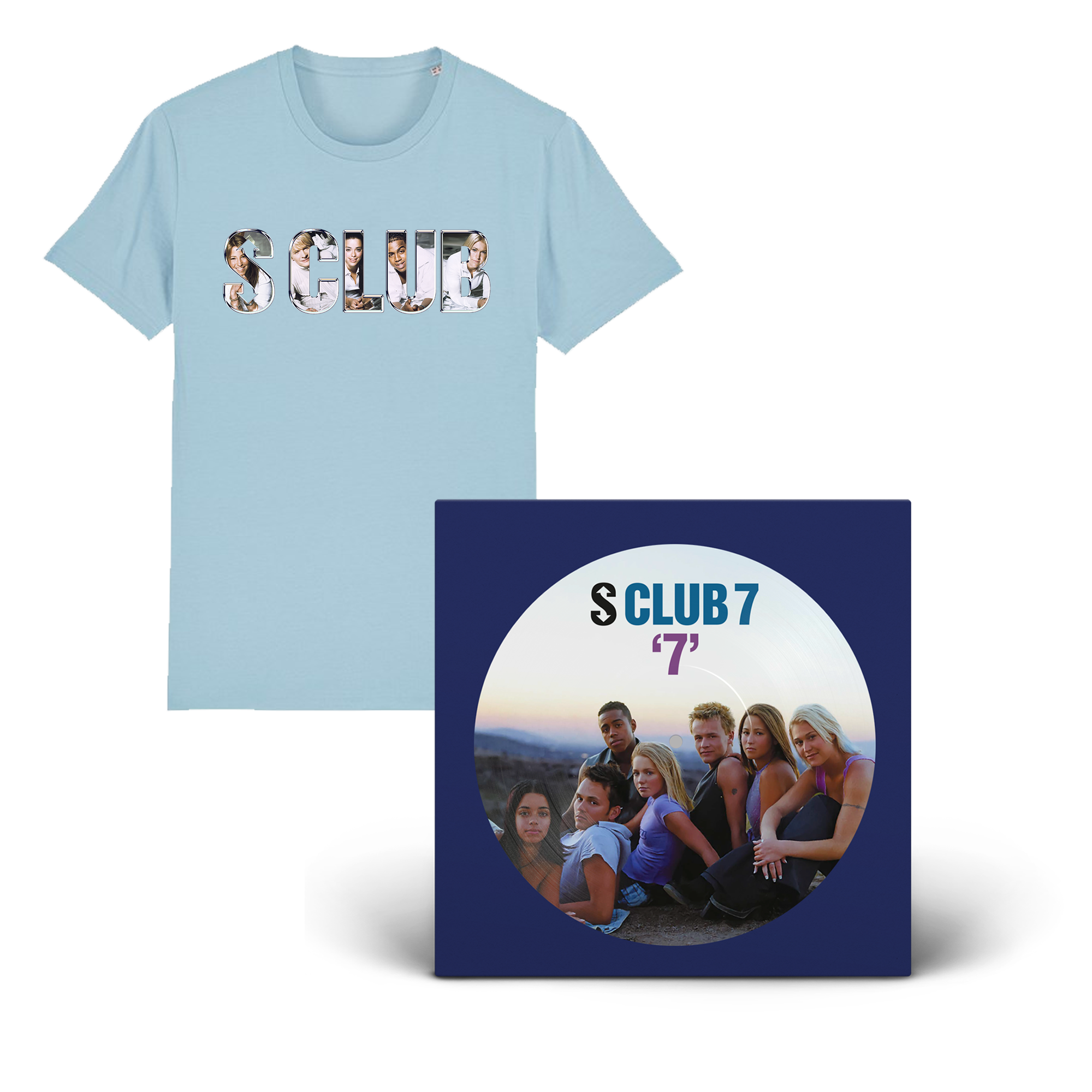 7: Picture Disc Vinyl LP + Chrome T-Shirt