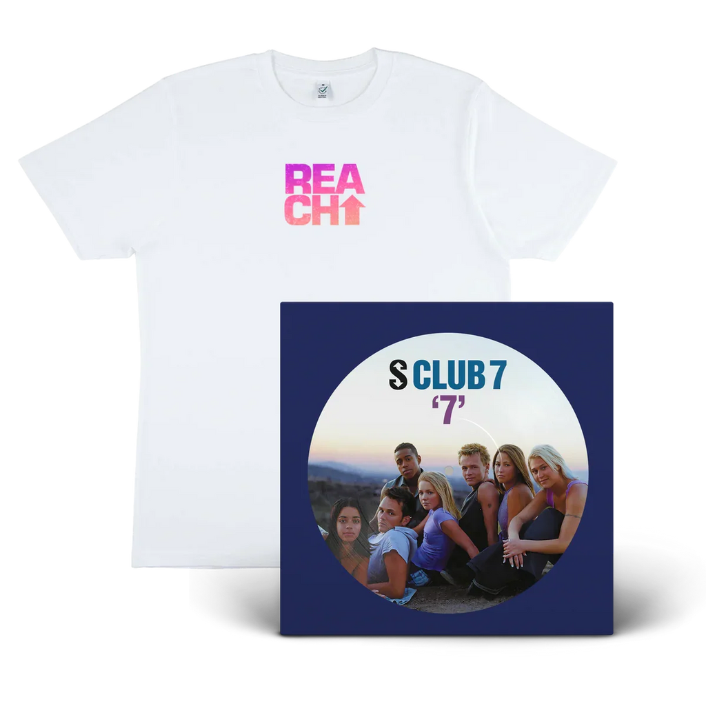 7: Picture Disc Vinyl LP + Reach T-Shirt