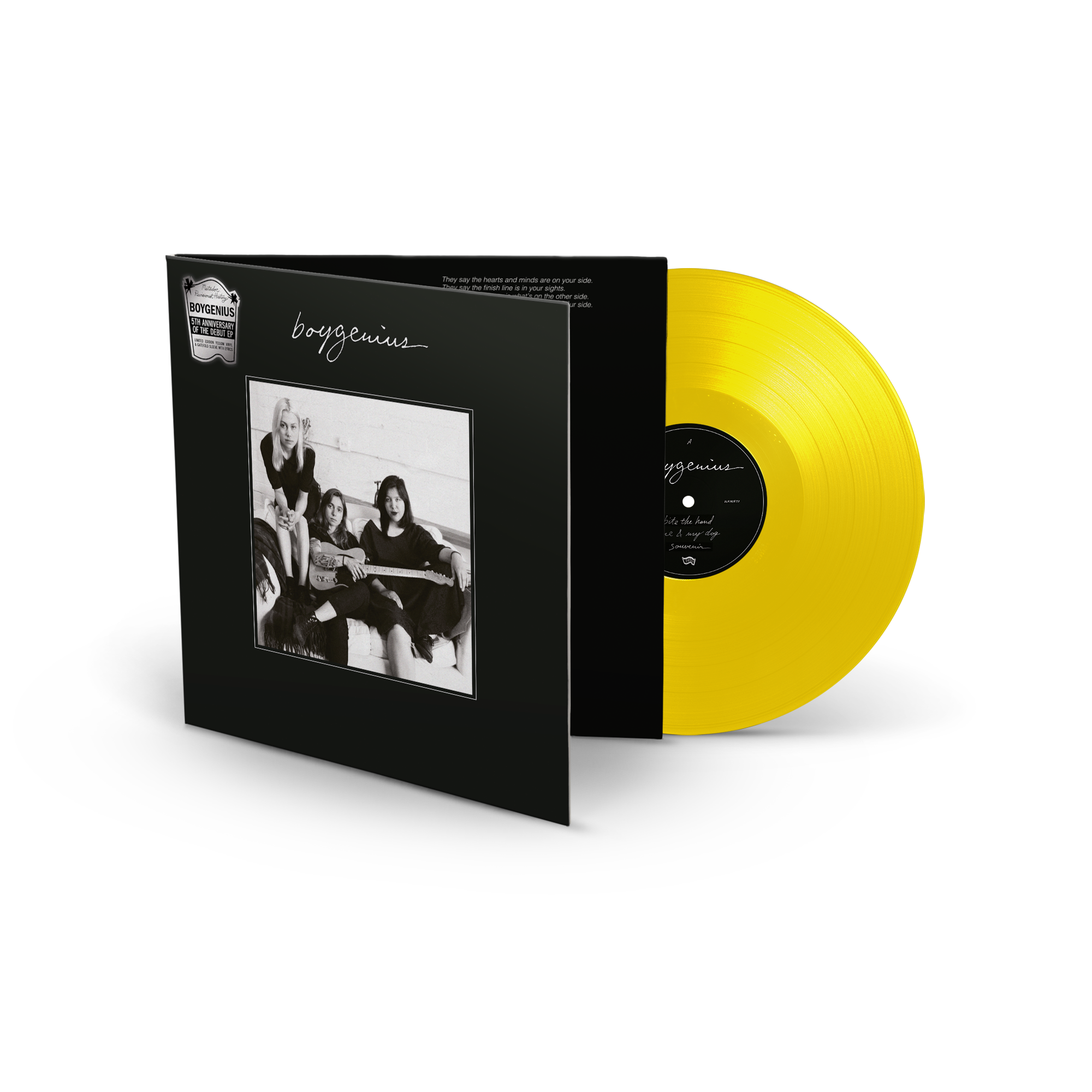 boygenius vinyl EP [5th Anniversary Yellow Edition]