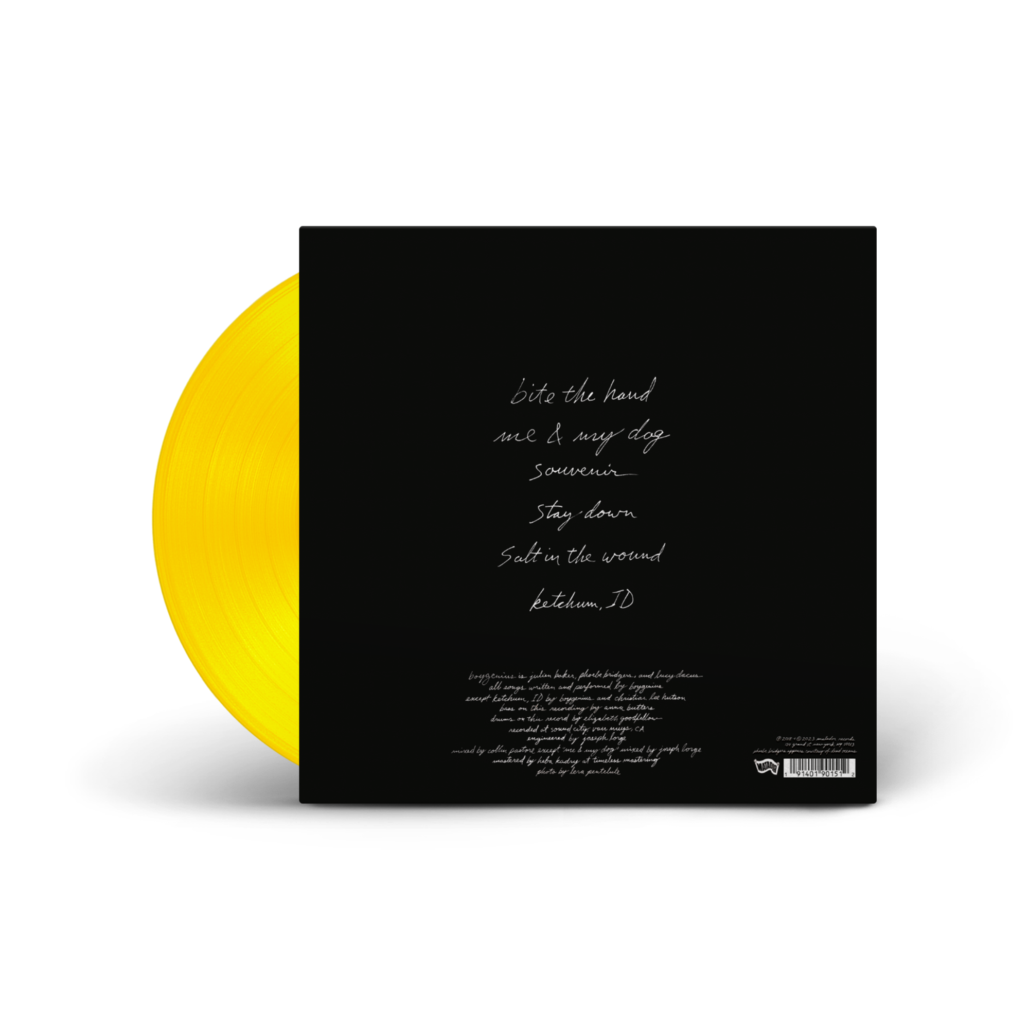 boygenius vinyl EP [5th Anniversary Yellow Edition]
