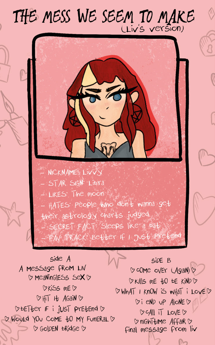 The Mess We Seem To Make: Cassette [Liv]