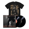 Back To Black - Songs From The Original Motion Picture: Vinyl 2LP + Portrait Washed T-Shirt