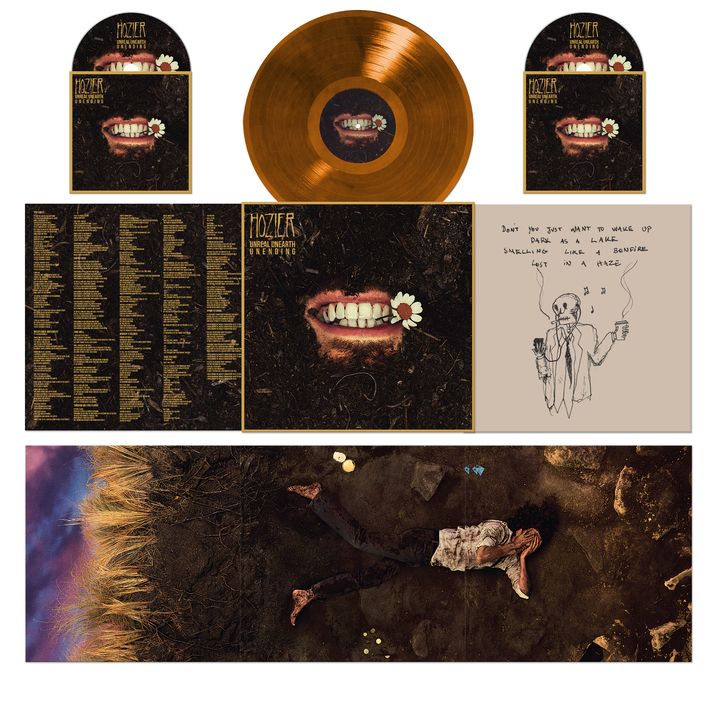 'Unreal Unearth: Unending' Companion Version Raw Ochre 1LP