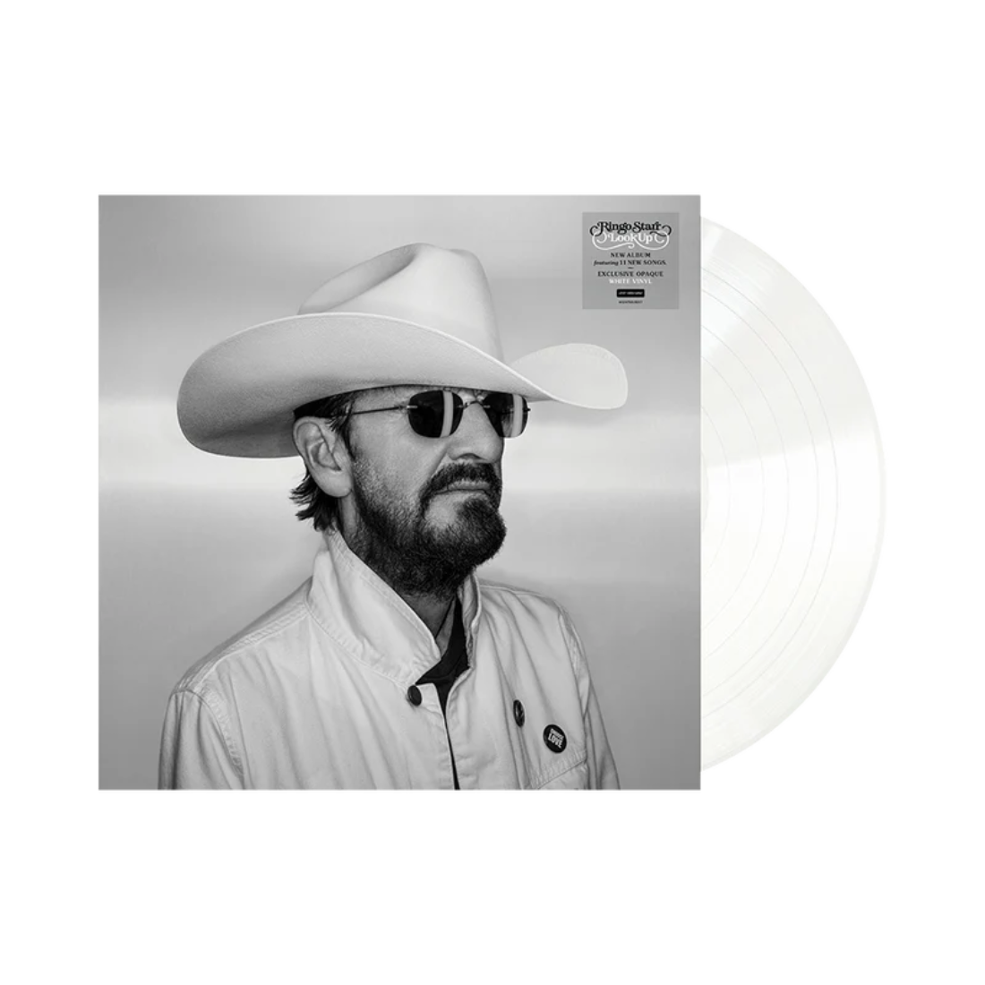 Look Up: Opaque White Vinyl LP