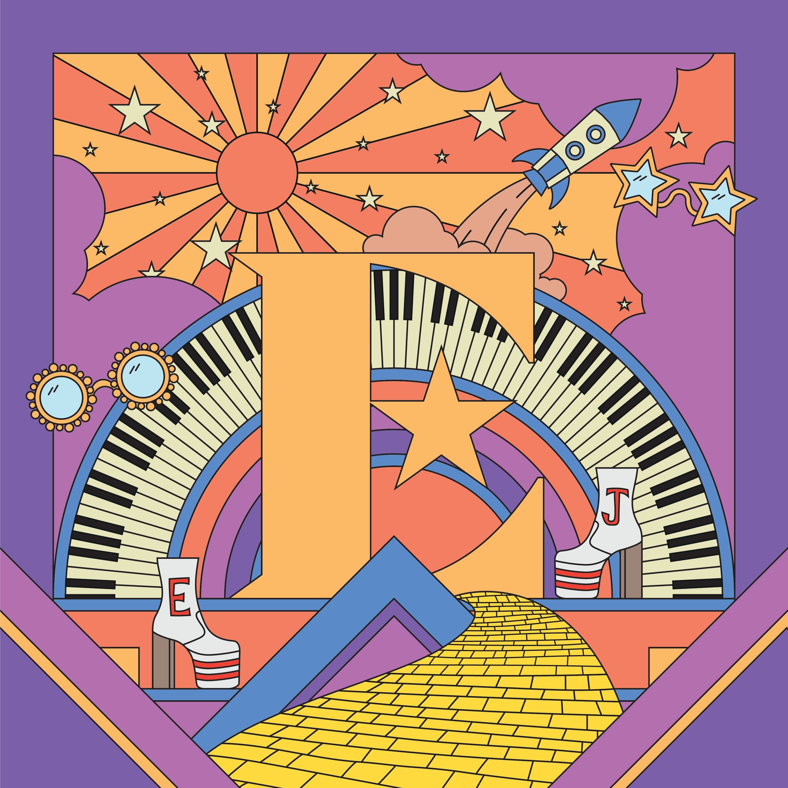 Diamonds (Pyramid Edition): Limited Colour Vinyl LP + Litho Print