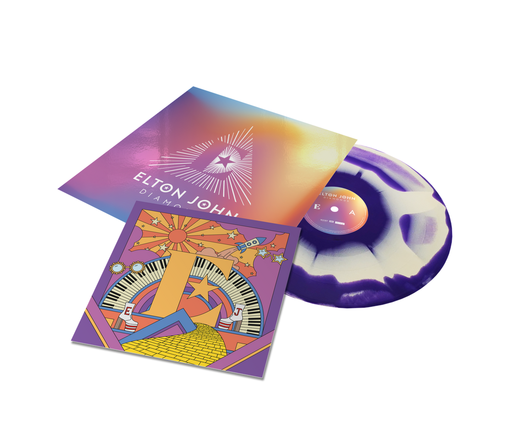 Diamonds (Pyramid Edition): Limited Colour Vinyl LP + Litho Print