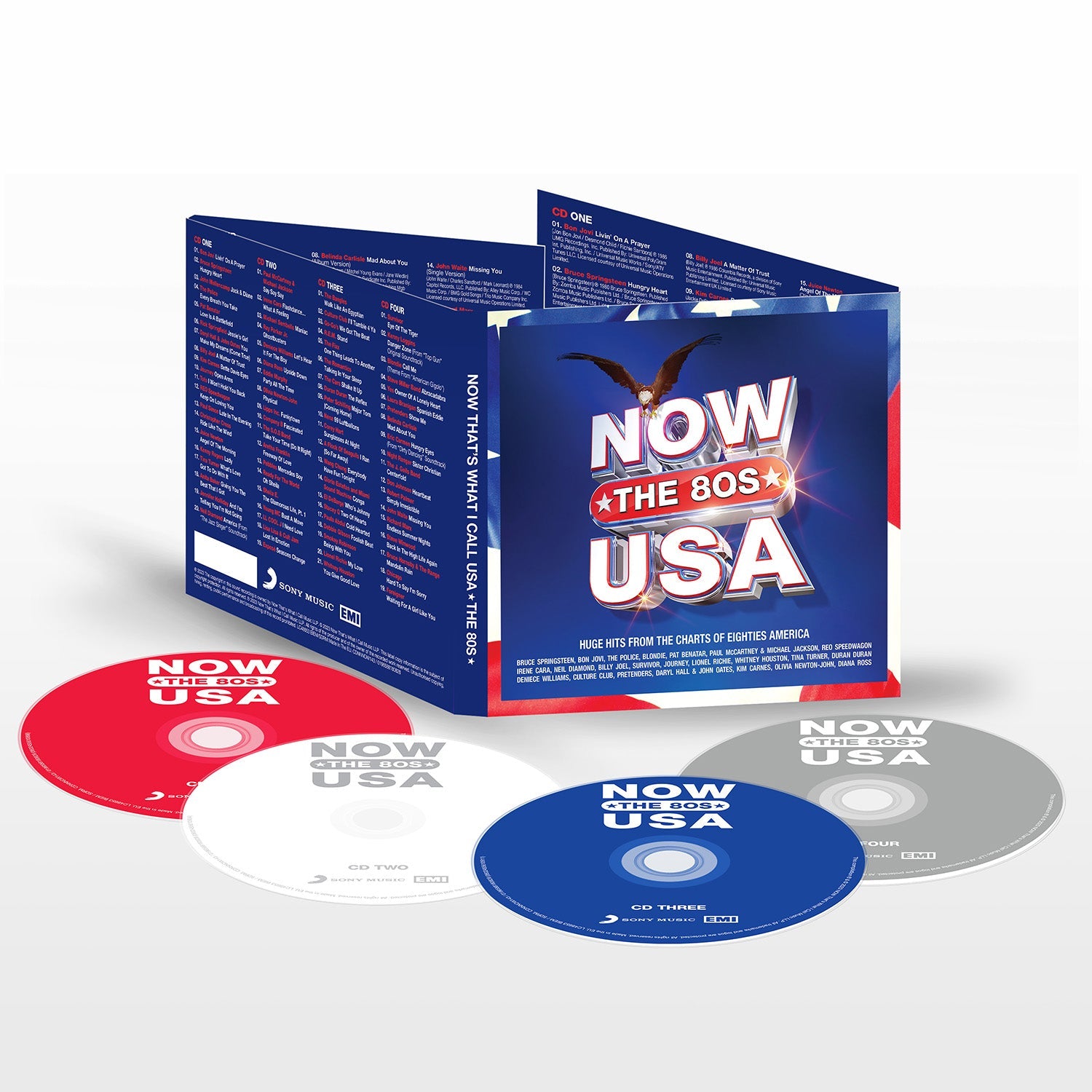 NOW That's What I Call USA: The 80s (4CD)