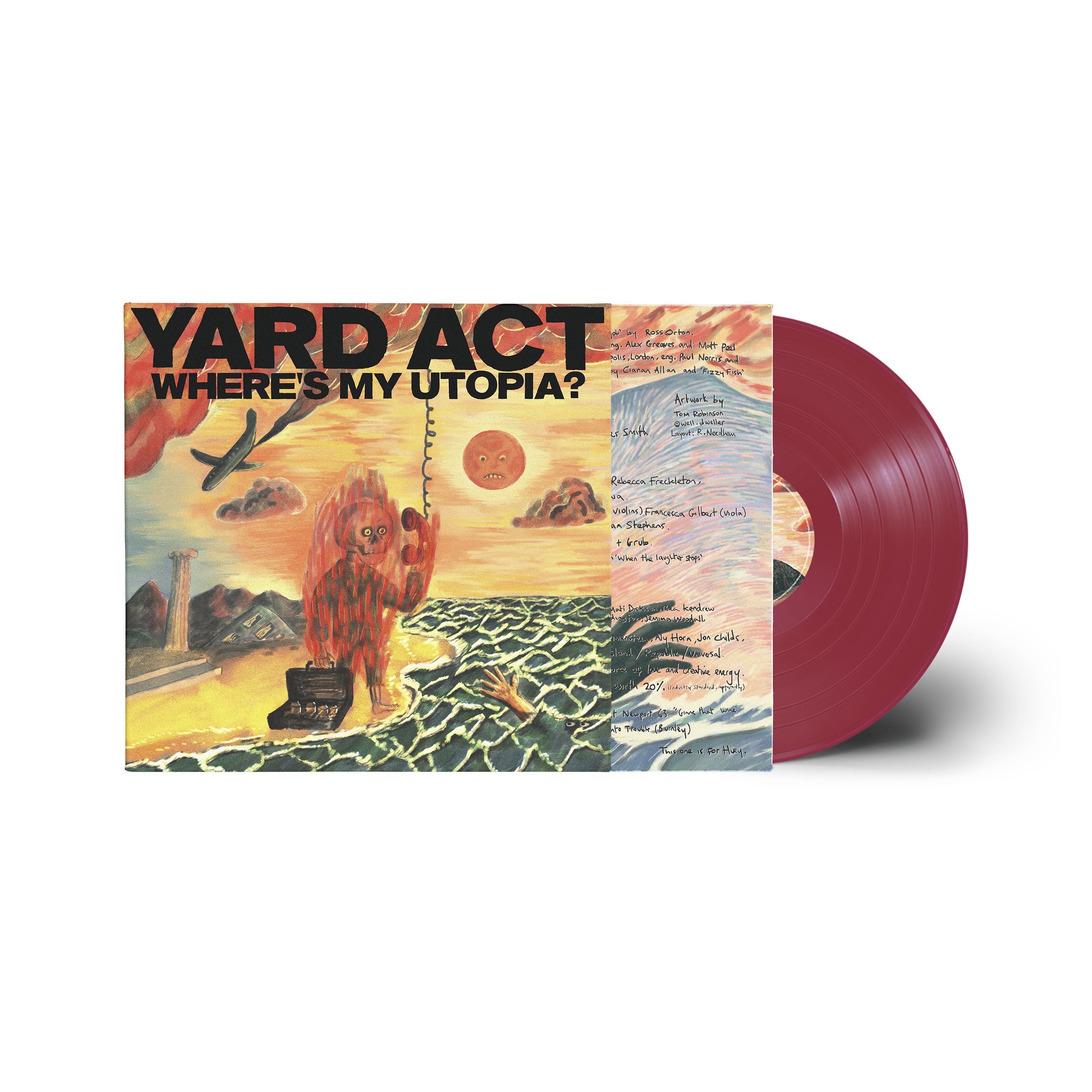 Where’s My Utopia?: Exclusive Maroon Vinyl LP
