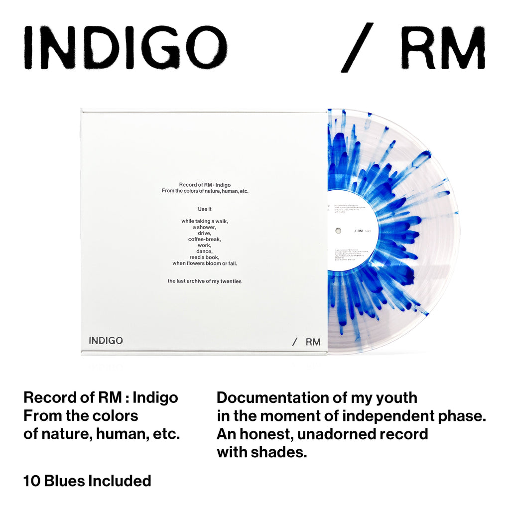 Indigo: White/Blue Splatter Vinyl LP