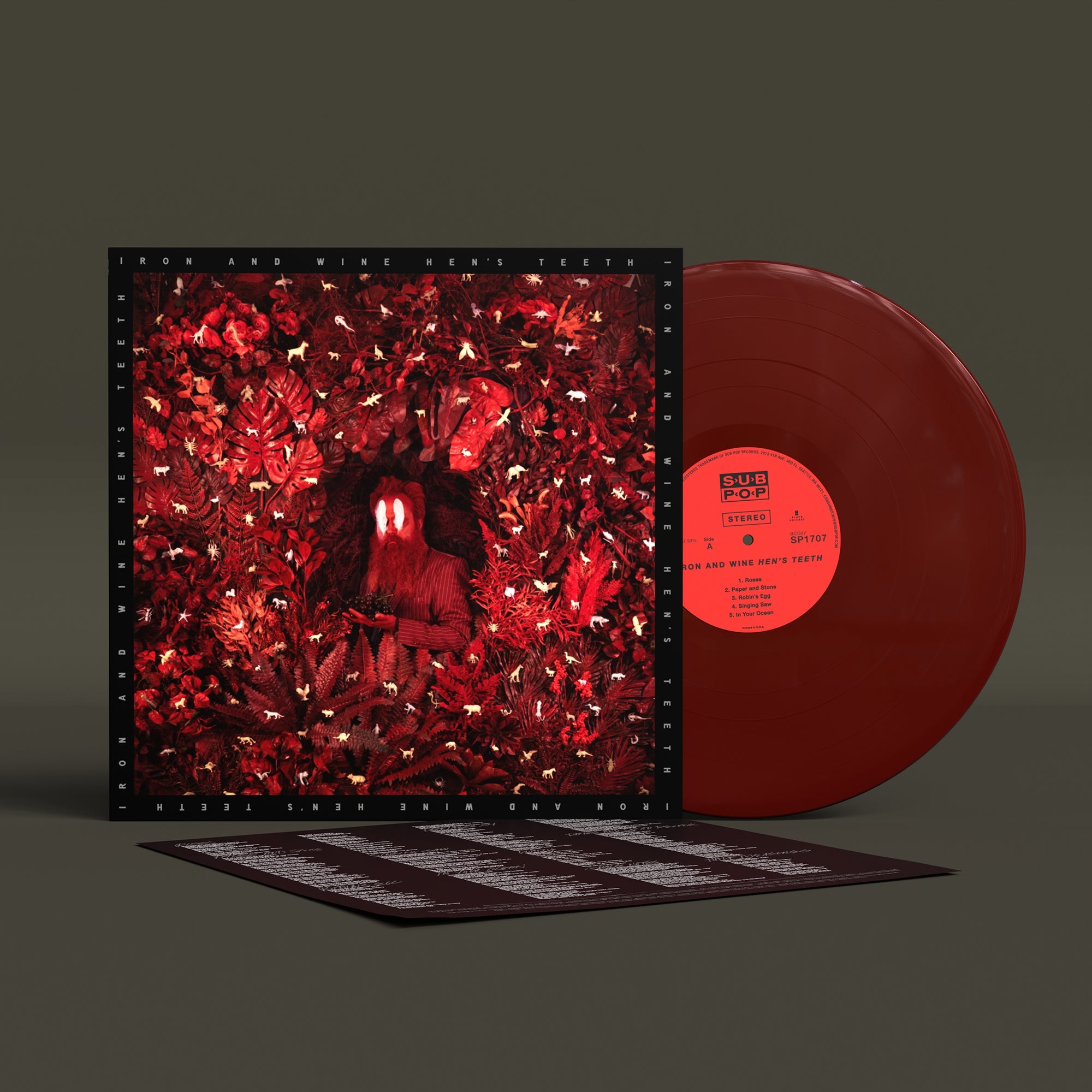 Hen's Teeth: Loser Oxblood Vinyl LP