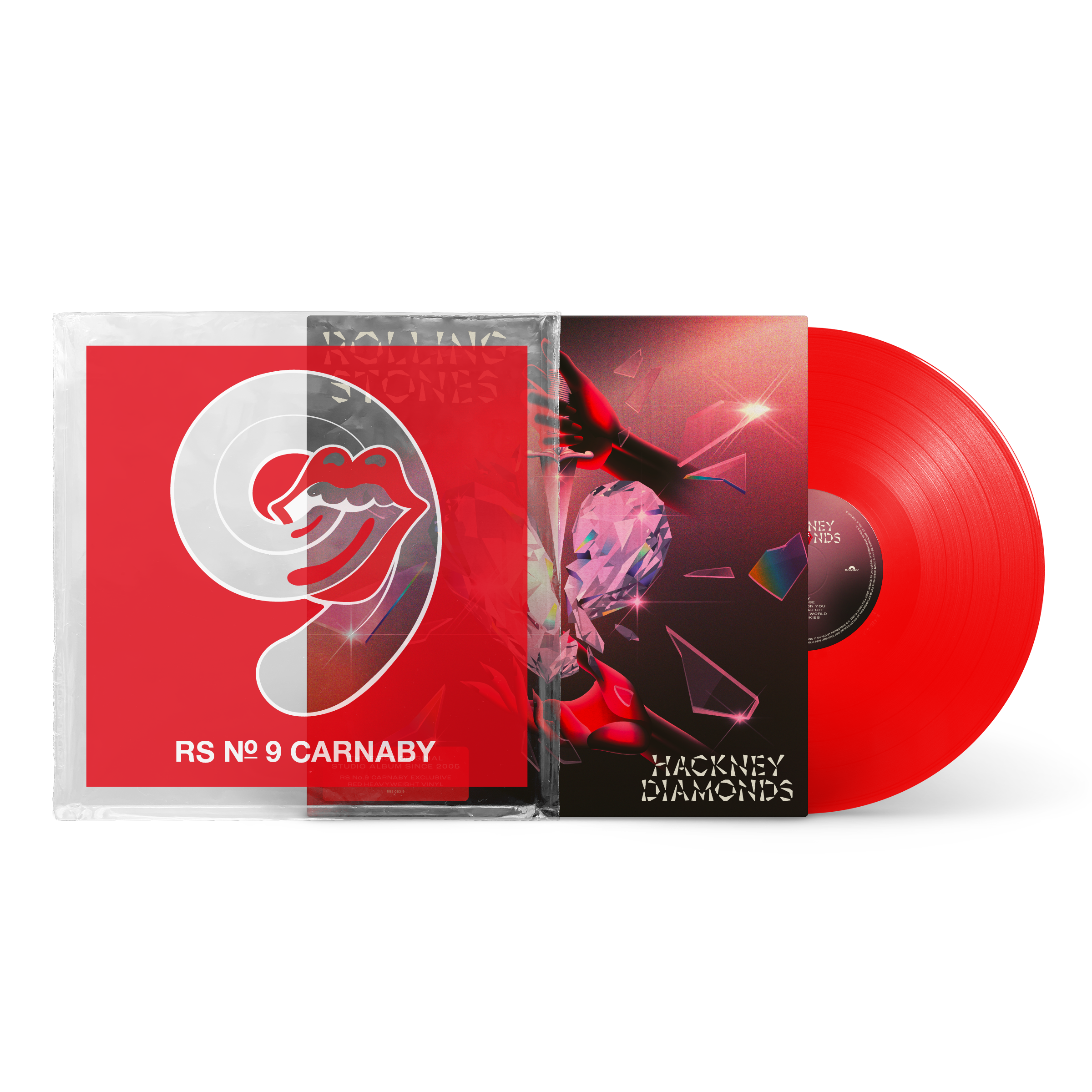 Hackney Diamonds: Limited 'RS No. 9 Carnaby' Edition Red Vinyl LP