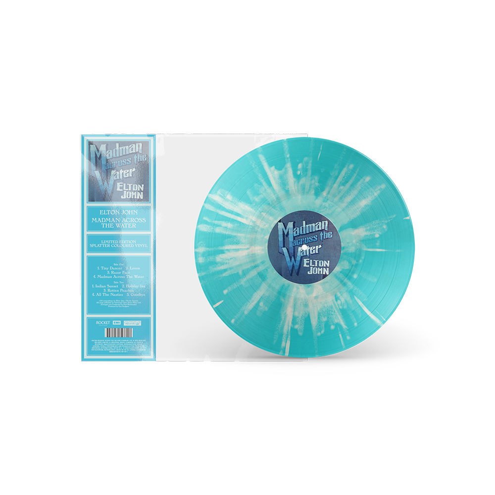Madman Across The Water: Limited Edition Splatter Vinyl LP