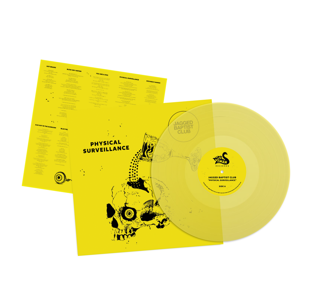 Physical Surveillance: Transparent Yellow Vinyl LP