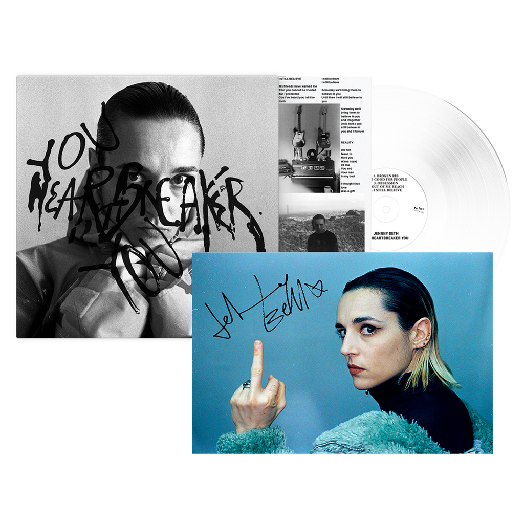 You Heartbreaker, You: Limited White Vinyl LP + Signed Art Card