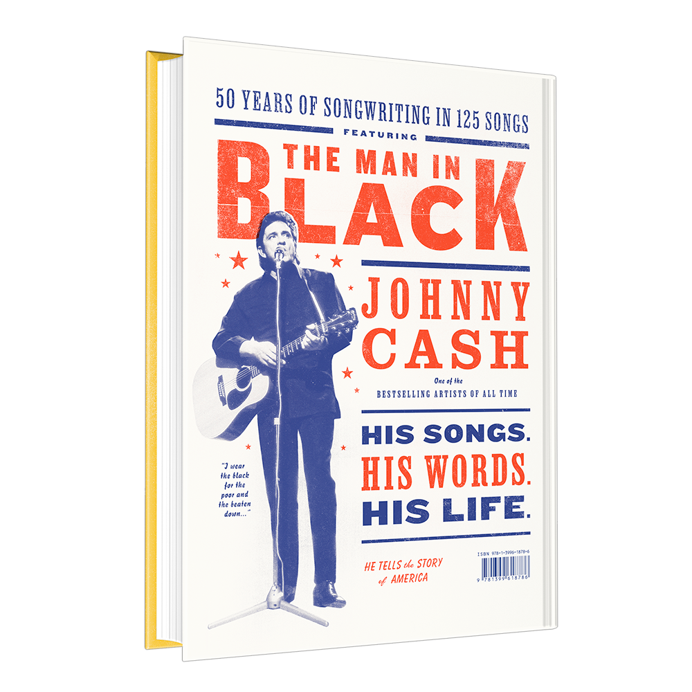 Johnny Cash - The Life in Lyrics: Hardback Book