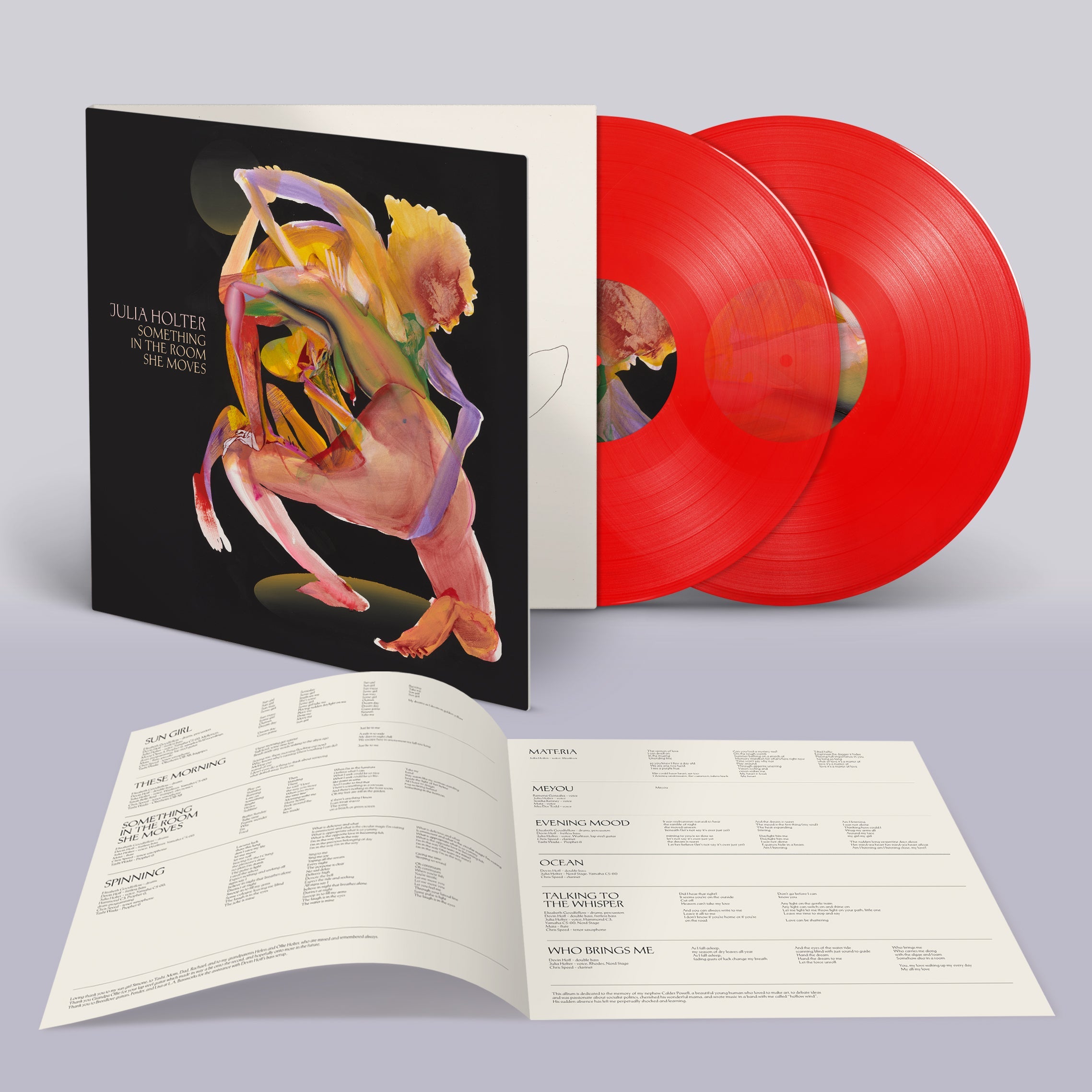 Something in the Room She Moves: Limited Transparent Red Vinyl 2LP