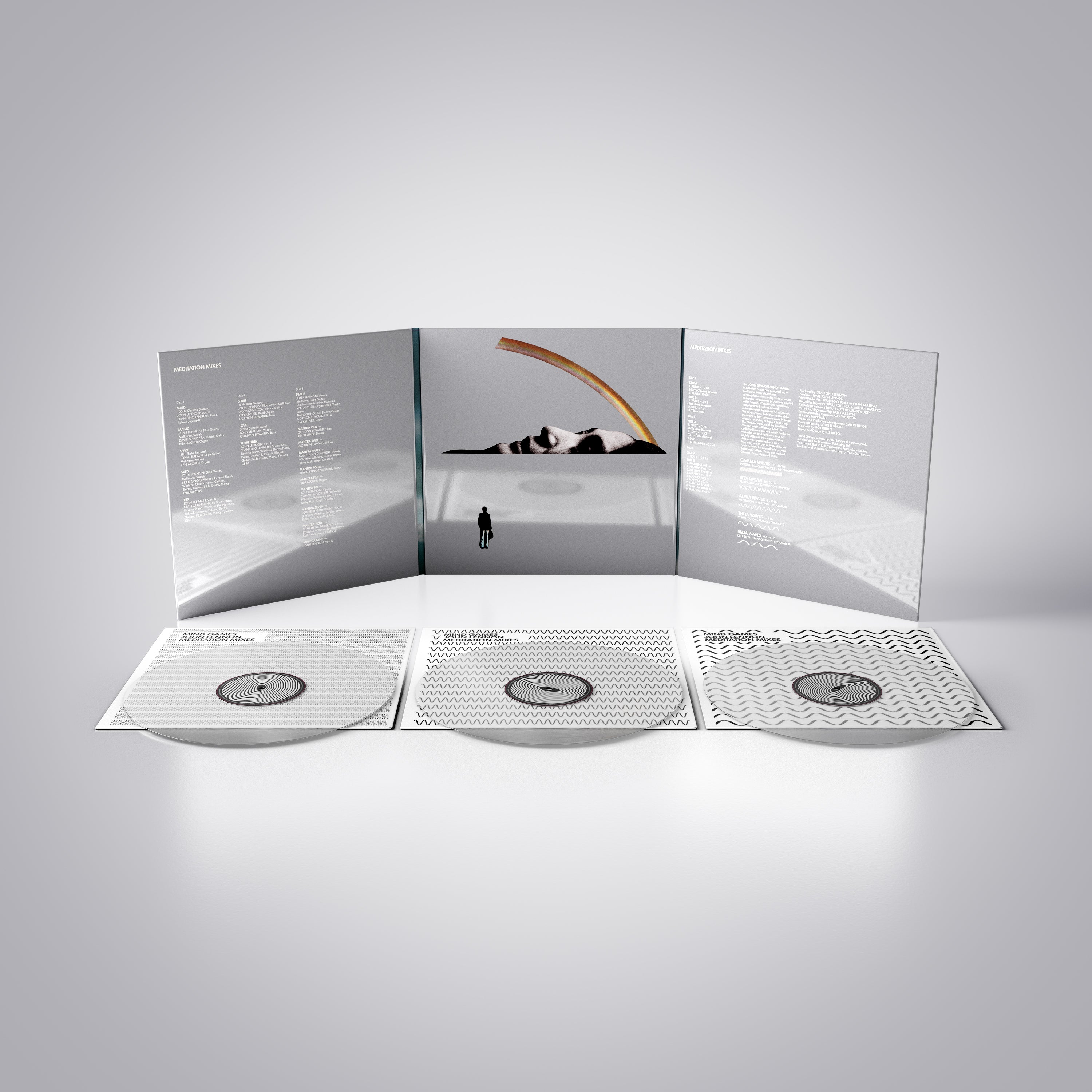 Meditation Mixes of Mind Games: Clear Vinyl 3LP
