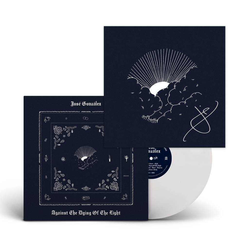 Against The Dying Of The Light: White Vinyl LP & Signed Print