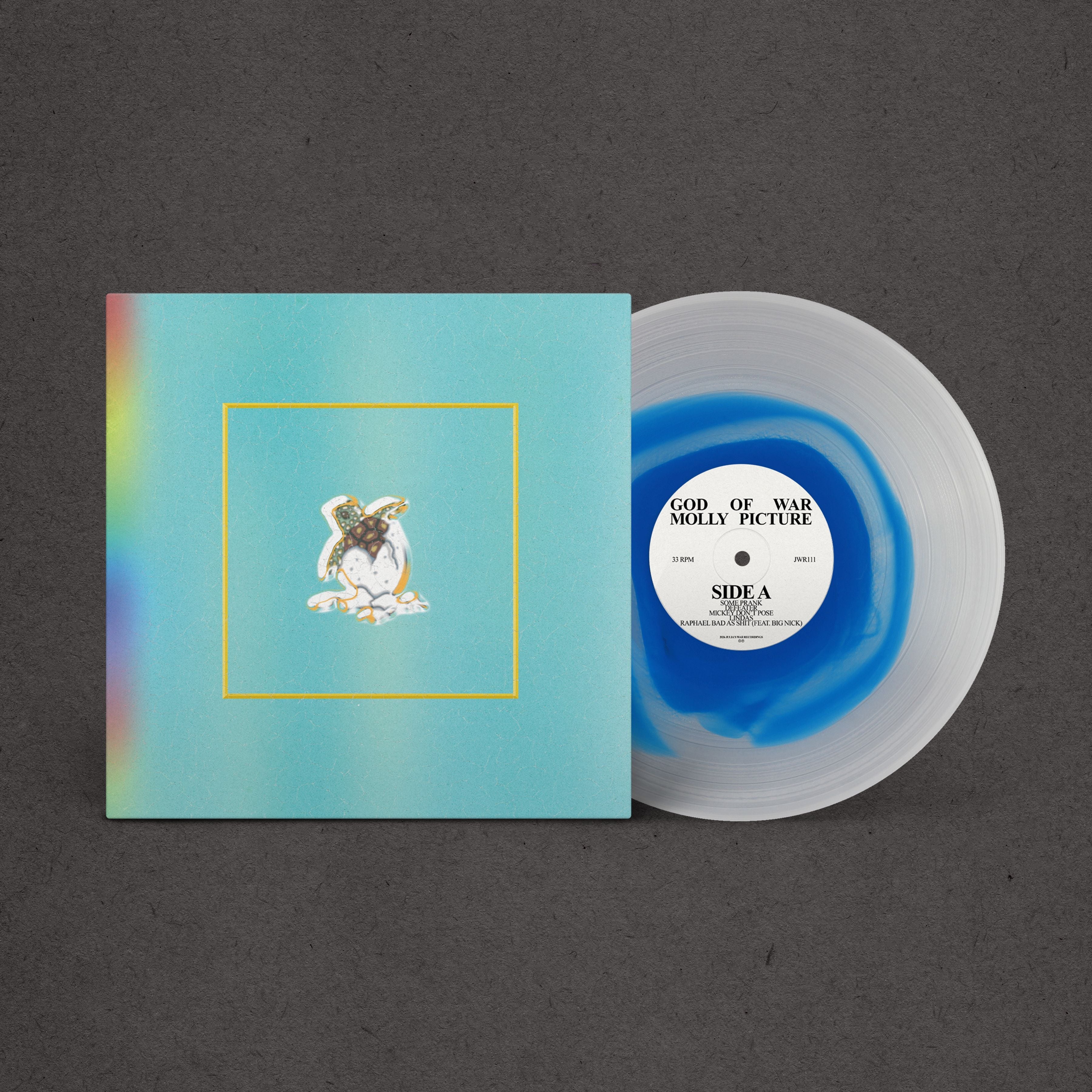molly picture: Blue in Clear Vinyl LP