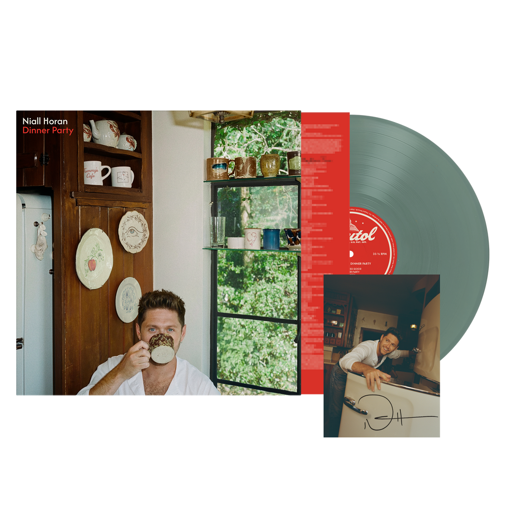 Dinner Party - Olive Vinyl + Signed Art Card