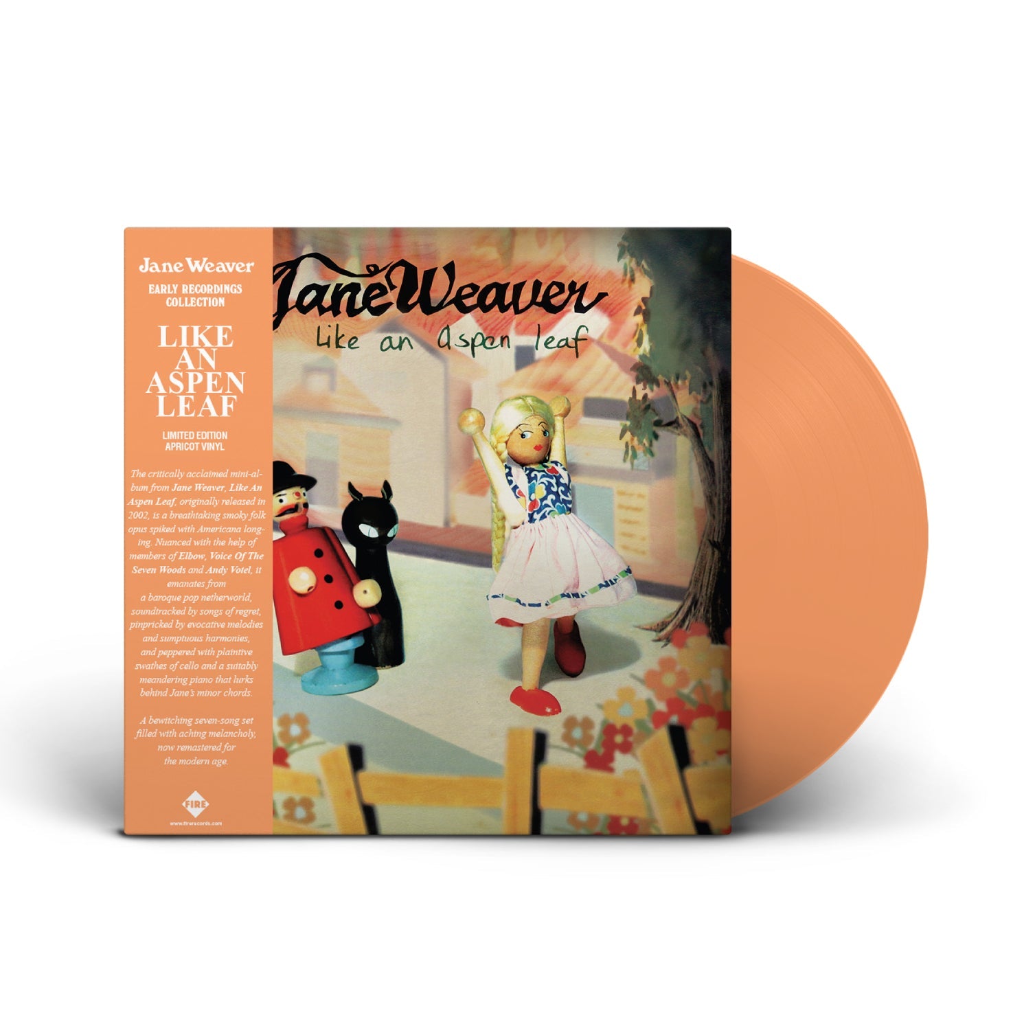 Like an Aspen Leaf: Apricot Vinyl & OBI Strip