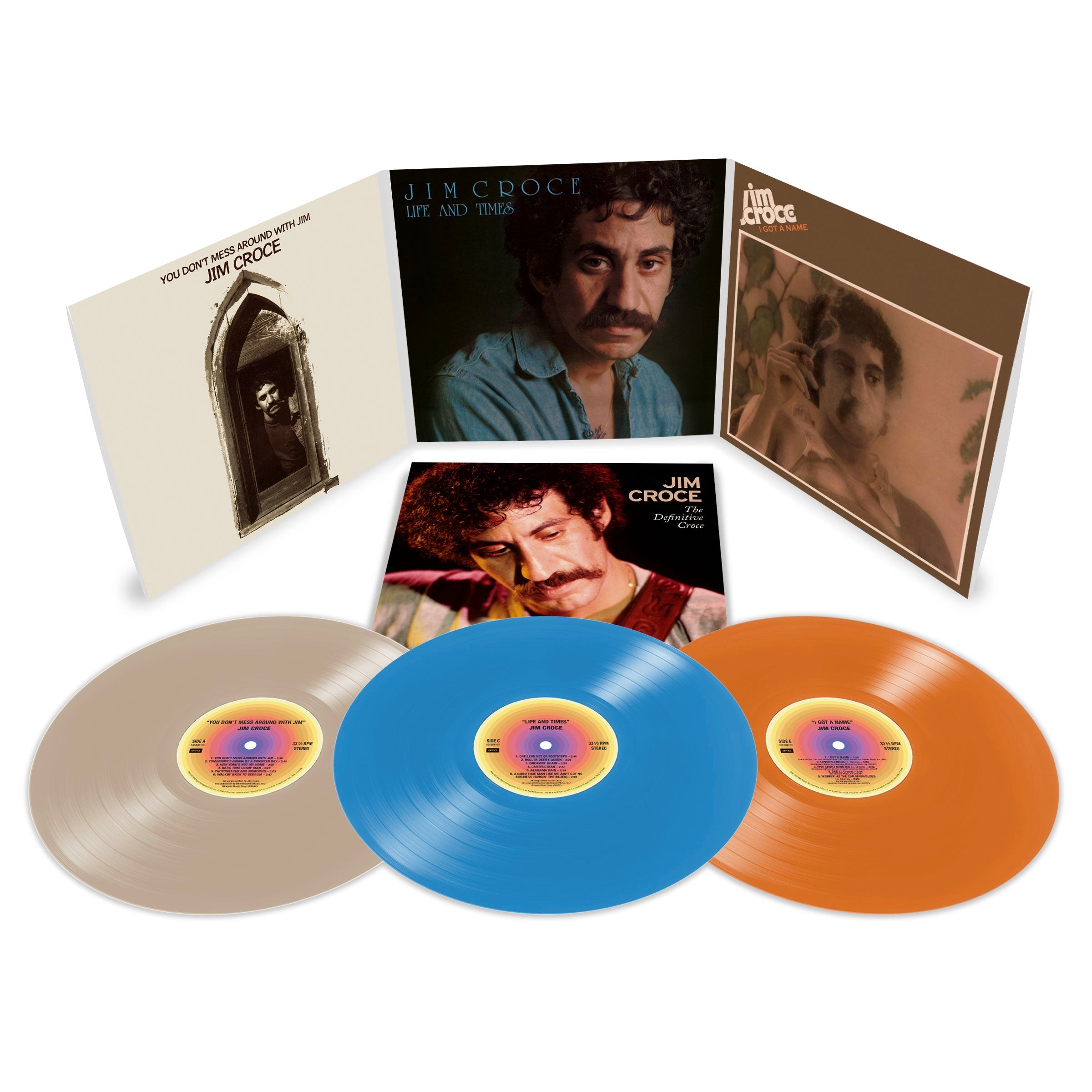 The Definitive Croce: Triple Colour VInyl 3LP Box Set