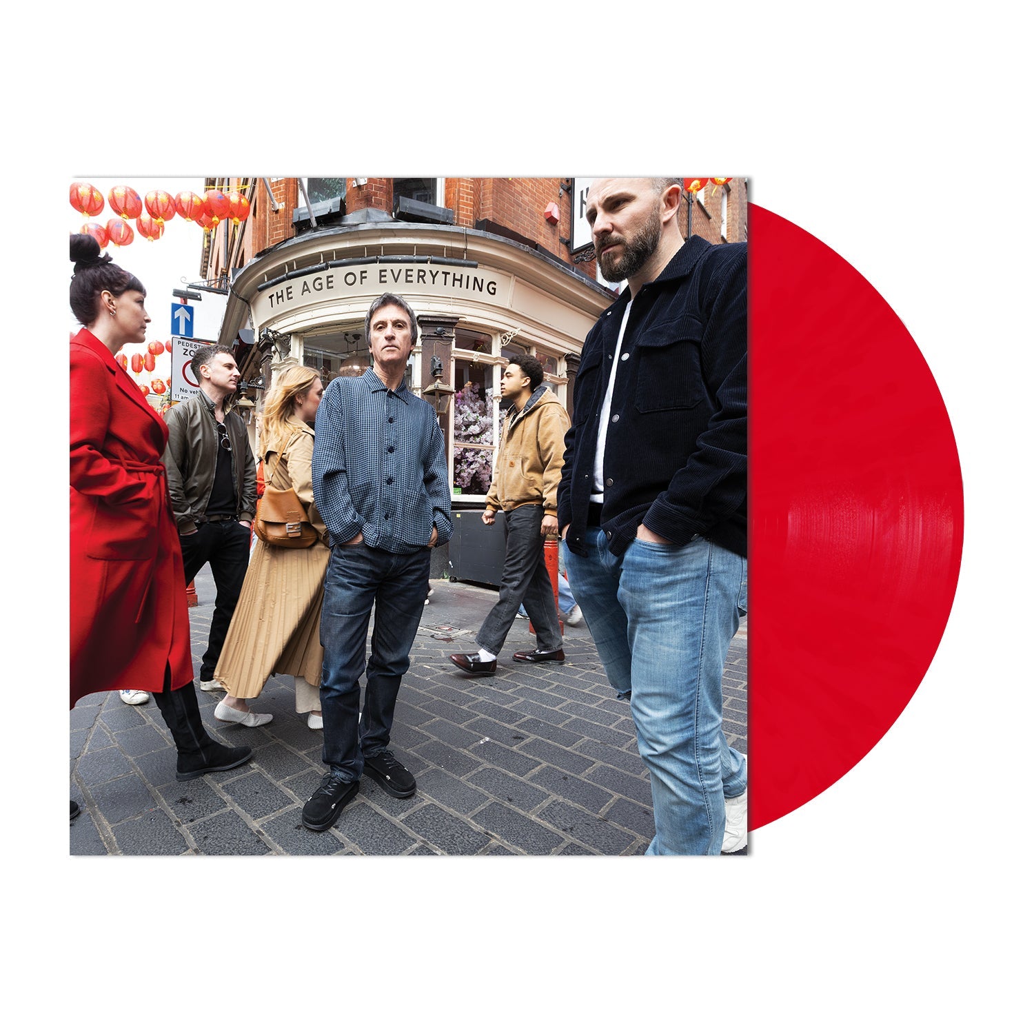 The Age of Everything: Red Vinyl LP & Signed Print