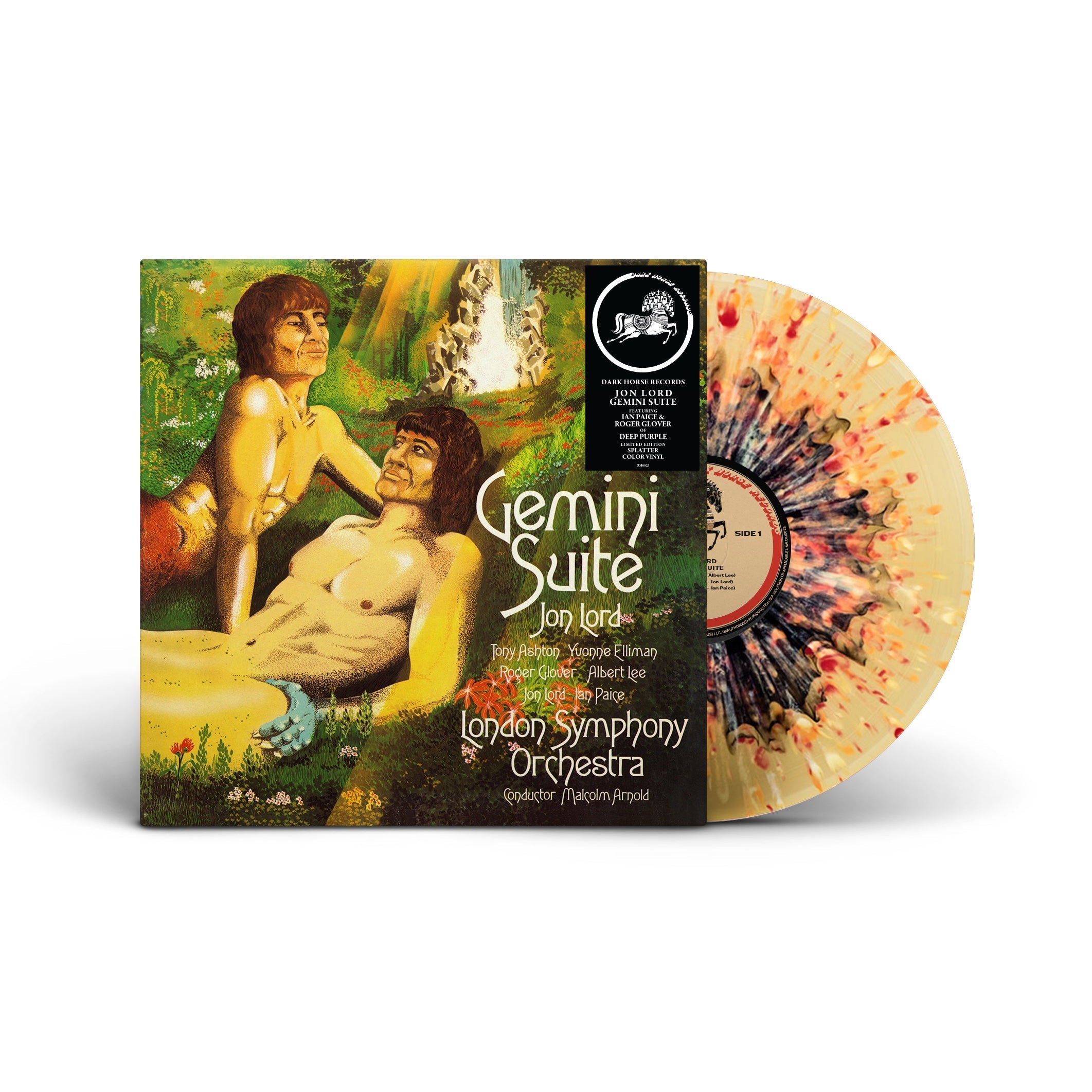Gemini Suite: Limited Black, White, Orange & Pink Splatter Vinyl LP