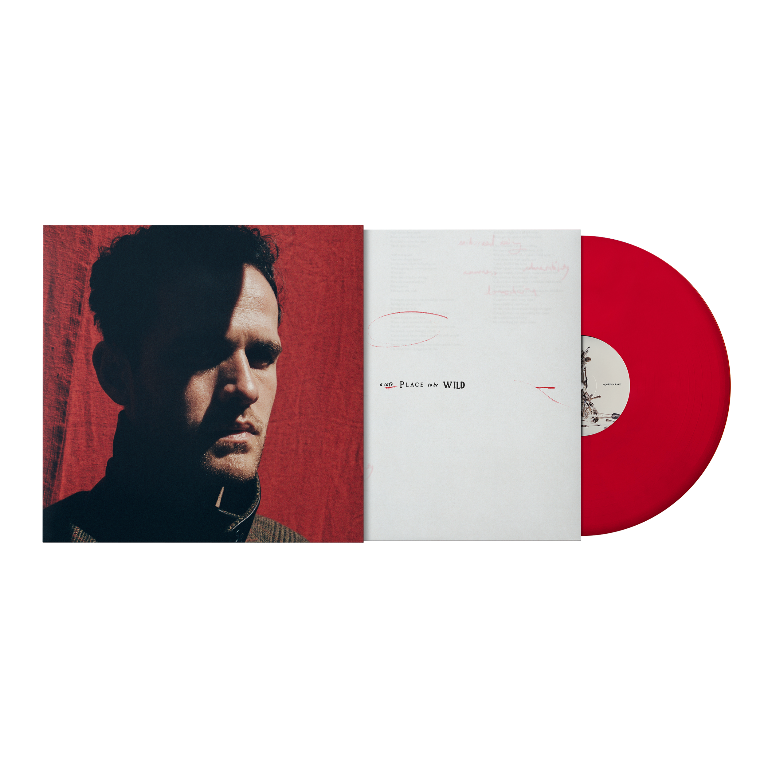 A Safe Place To Be Wild: Red Vinyl LP + Signed Art Card