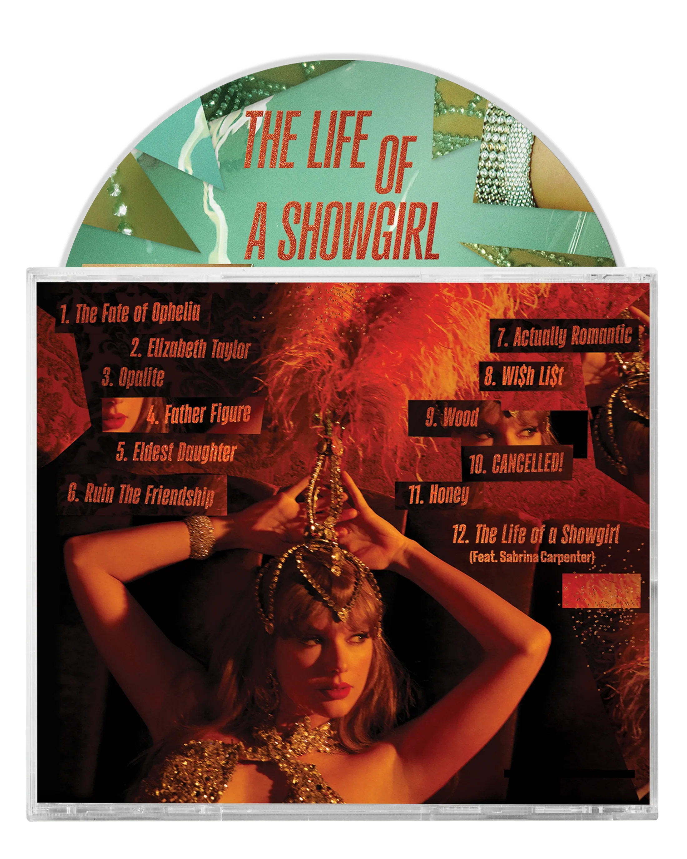 The Life of a Showgirl: Sweat and Vanilla Perfume CD with Poster