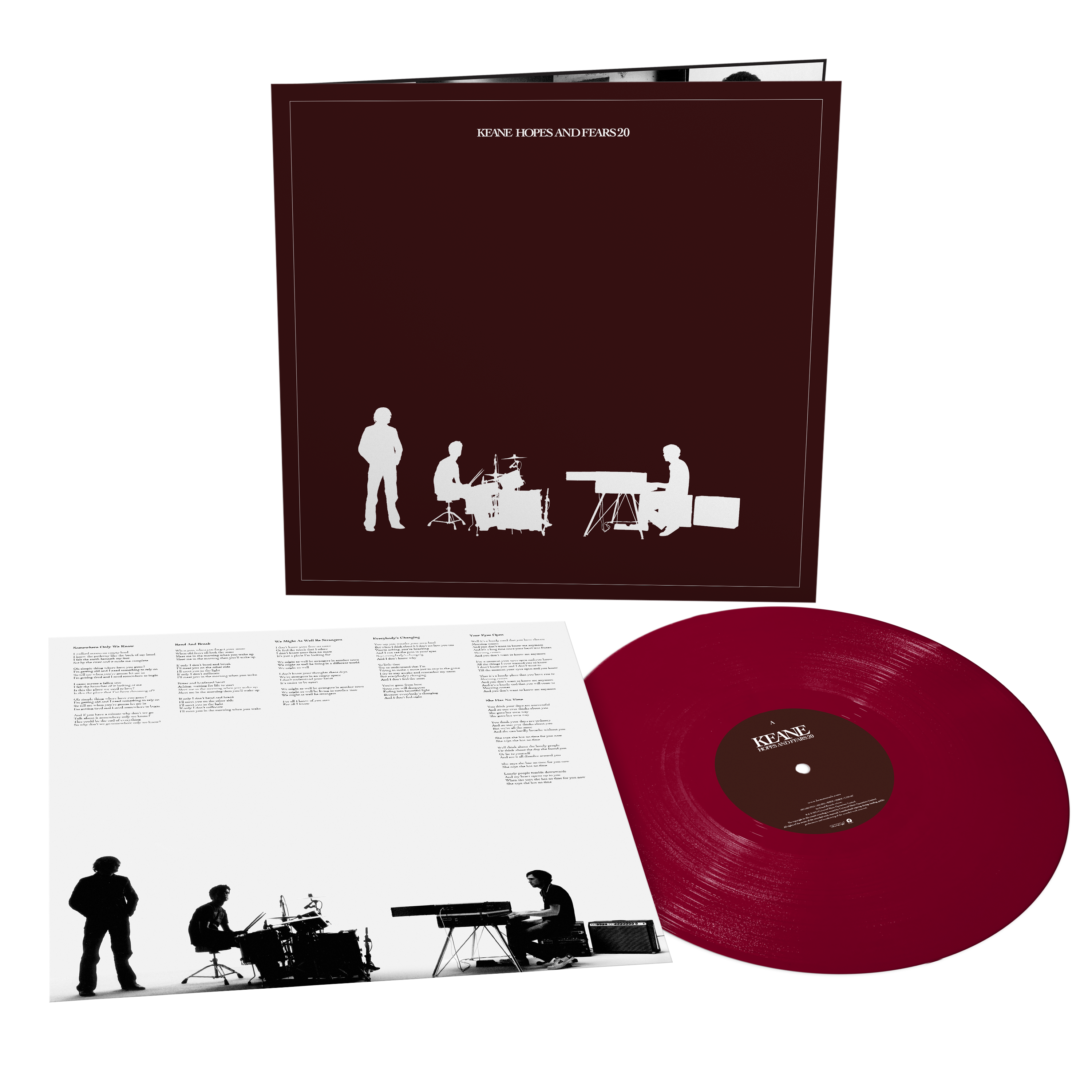 Hopes and Fears: Limited Burgundy Vinyl LP