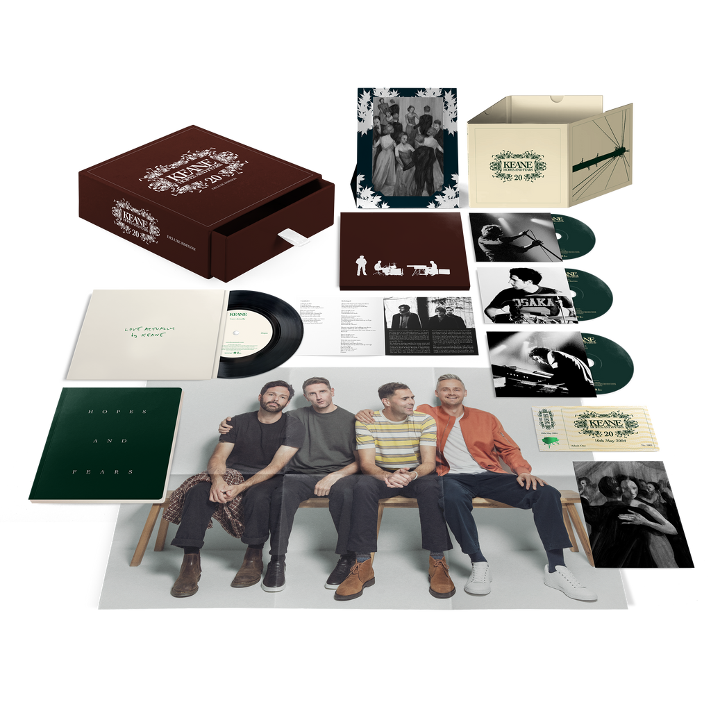 Hopes and Fears (20th Anniversary): Limited 'Galaxy Effect' Vinyl LP, Deluxe 3CD Box Set + Somewhere Only We Know Doormat