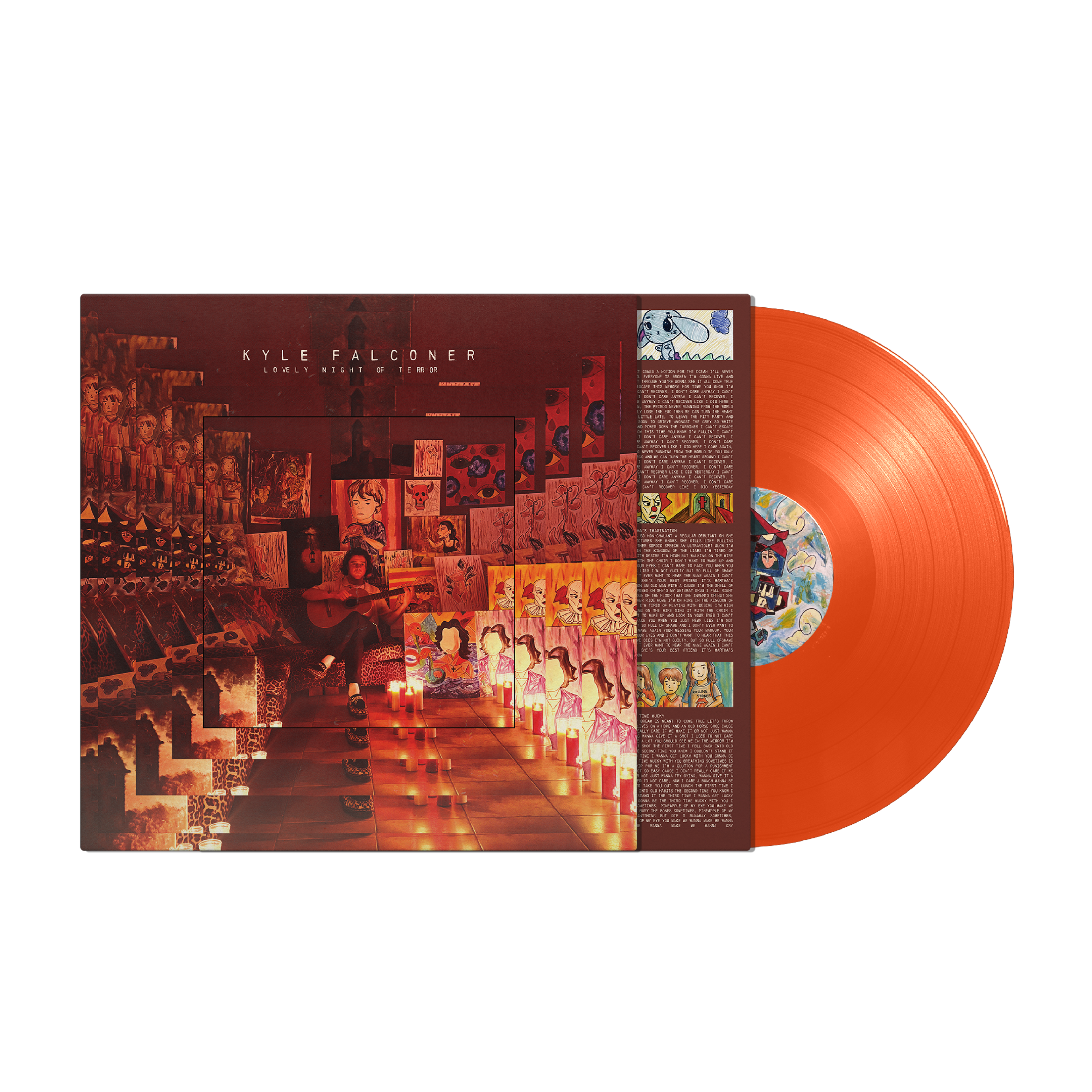 Lovely Night Of Terror: Gatefold Orange Vinyl LP